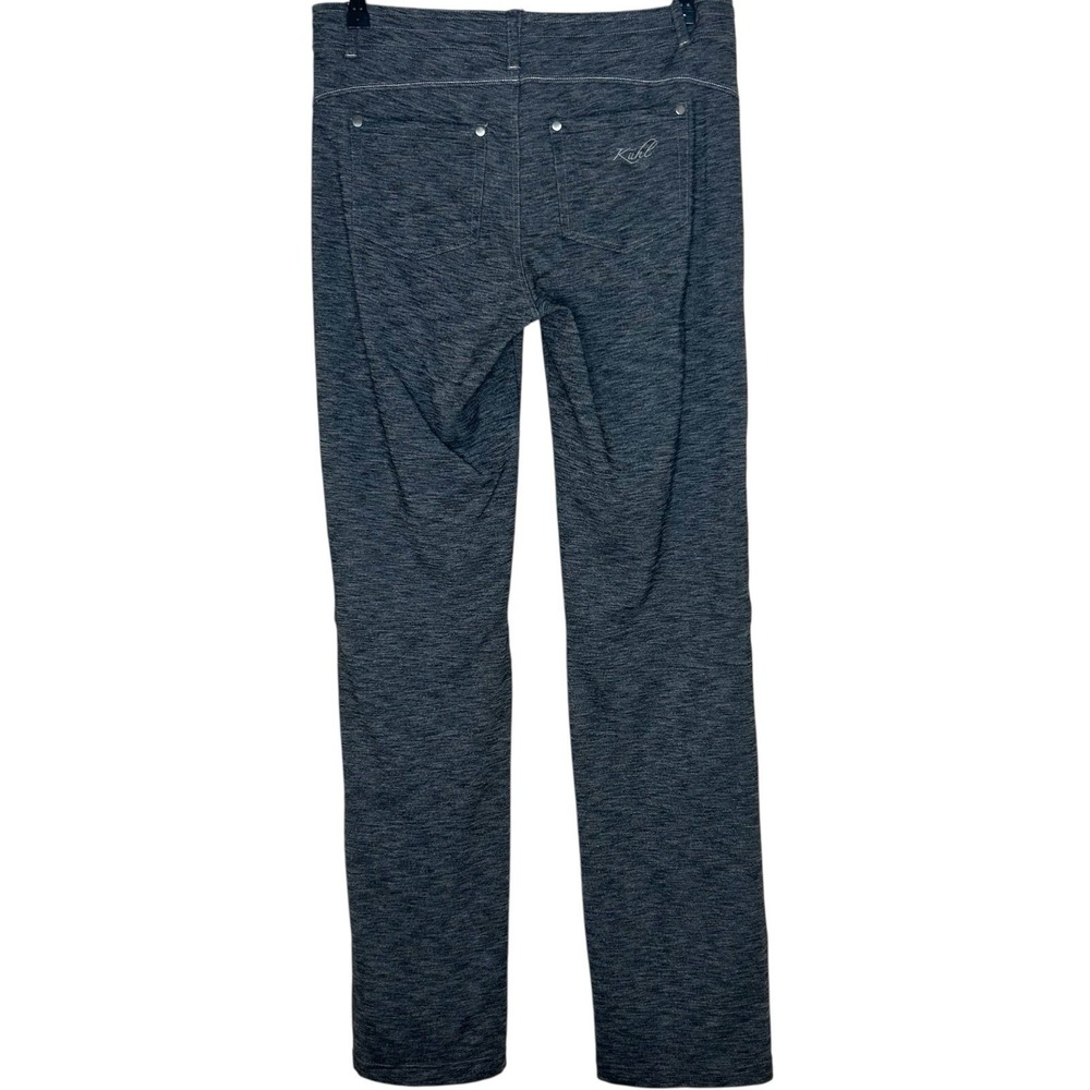 Kuhl Mova Straight Leg Pants Stretch Women's 10 Reg Pull On Heather Grey Hiking - Picture 11 of 11